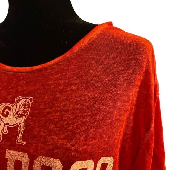 Victoria's Secret PINK 5th & Ocean Collab University of GA Athletics T-Shirt Siz - Picture 5 of 12